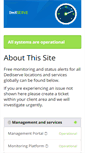 Mobile Screenshot of dediservestatus.com